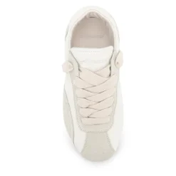 Panelled Lace-up Sneakers