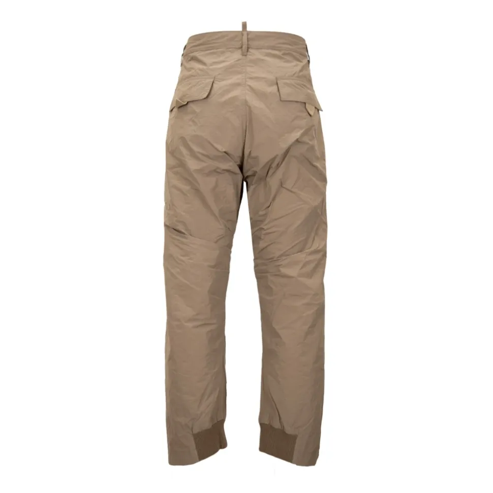 Pantaloni Bottone Cerniera