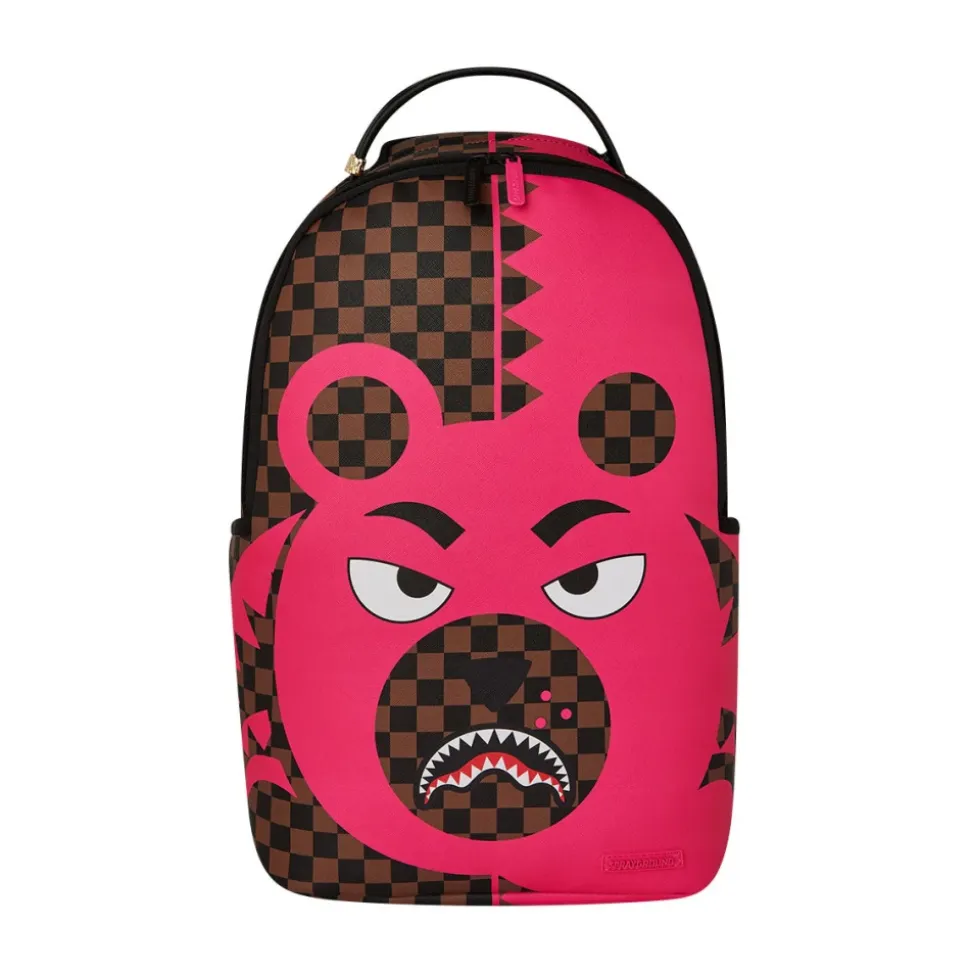Pink Bear Shark Rugzak