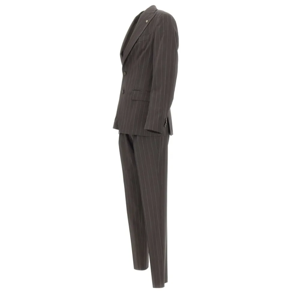 Pinstriped Suit