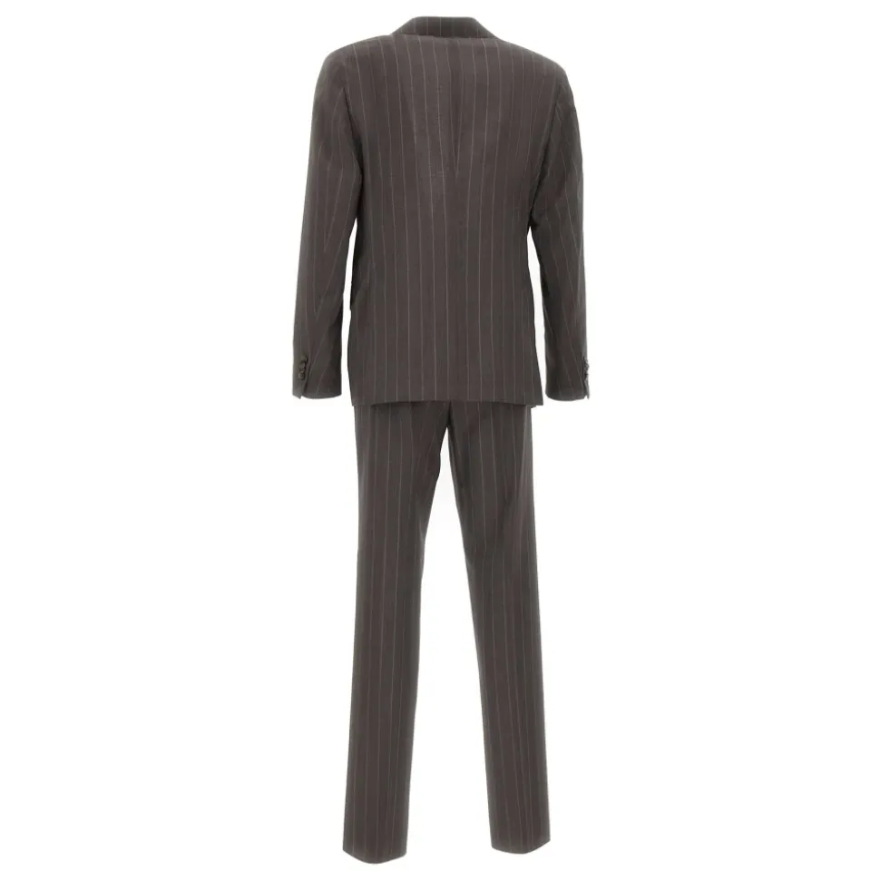 Pinstriped Suit