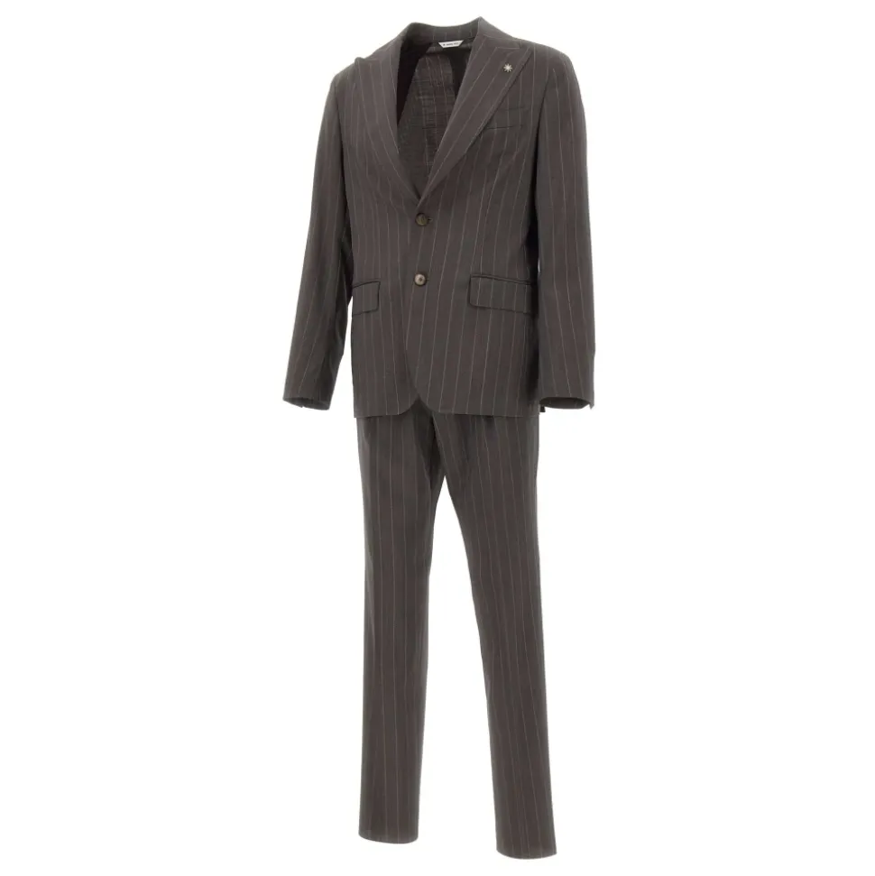 Pinstriped Suit