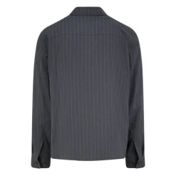 Pinstripe Zip Jacket