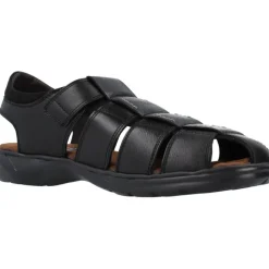 Platte Sandalen met Plakkerige Band