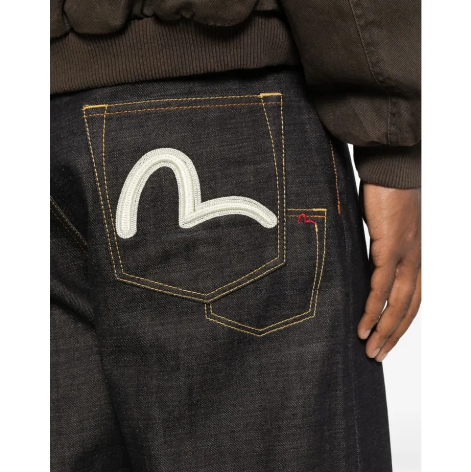 7-Pocket Logo Seagull Jeans
