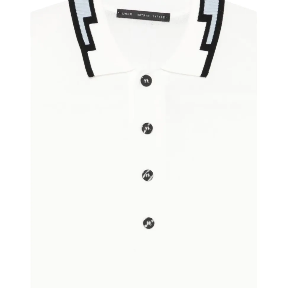 Polo met knoopsluiting