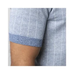 Polo van tricot met korte mouwen