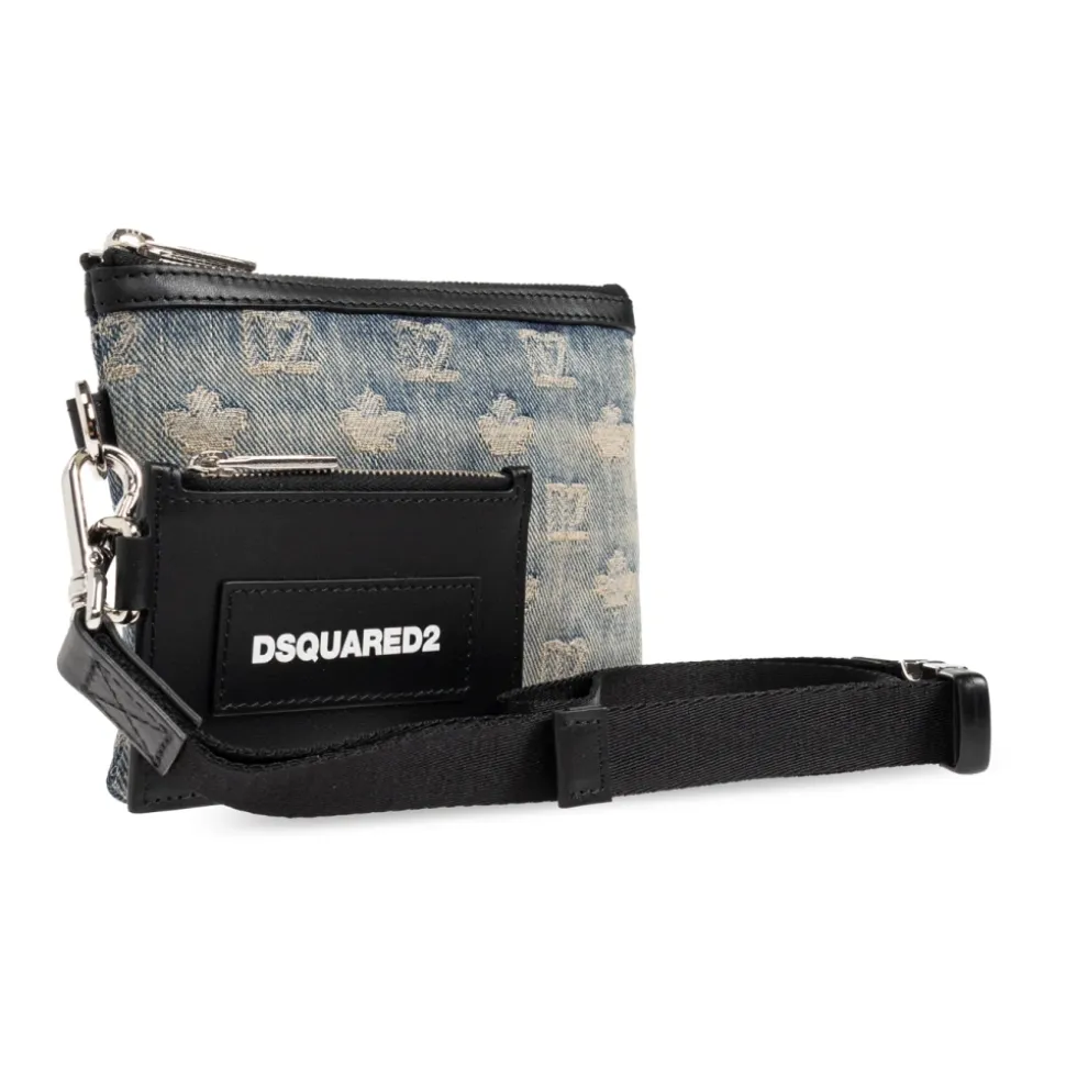 Pouch tas met afneembare riem