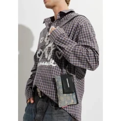 Pouch tas met afneembare riem