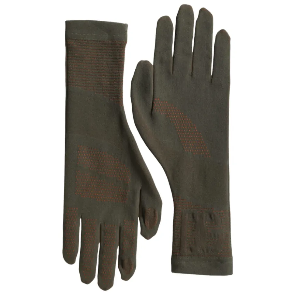 Prachtige handschoenen tot de pols