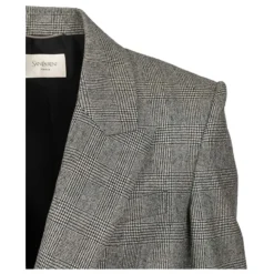 Prince of Wales Wool Flannel Jacket