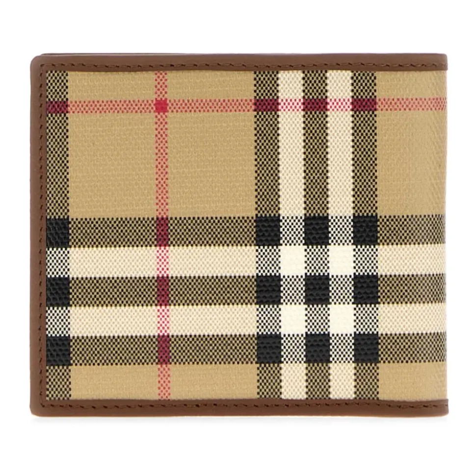 Printed Canvas Wallet