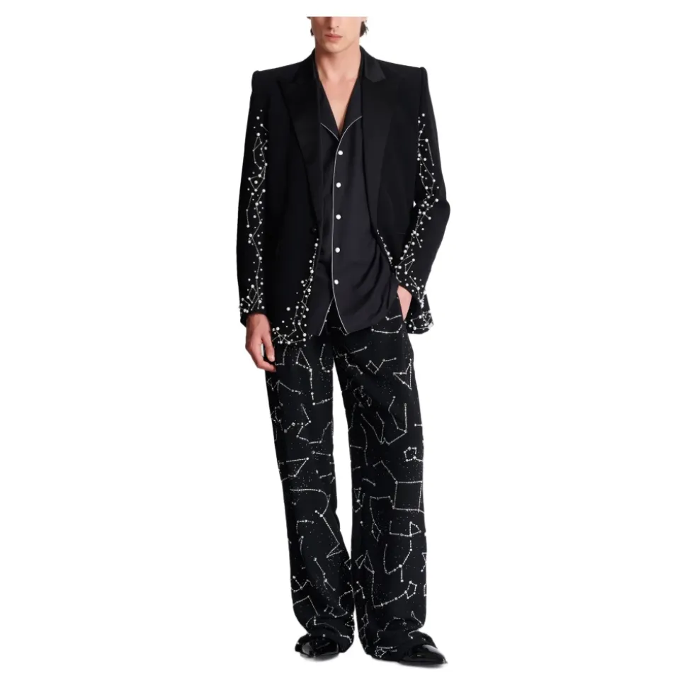Pyjama shirt met 9 panets print