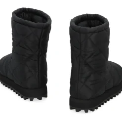 Quilted Nylon City Boots