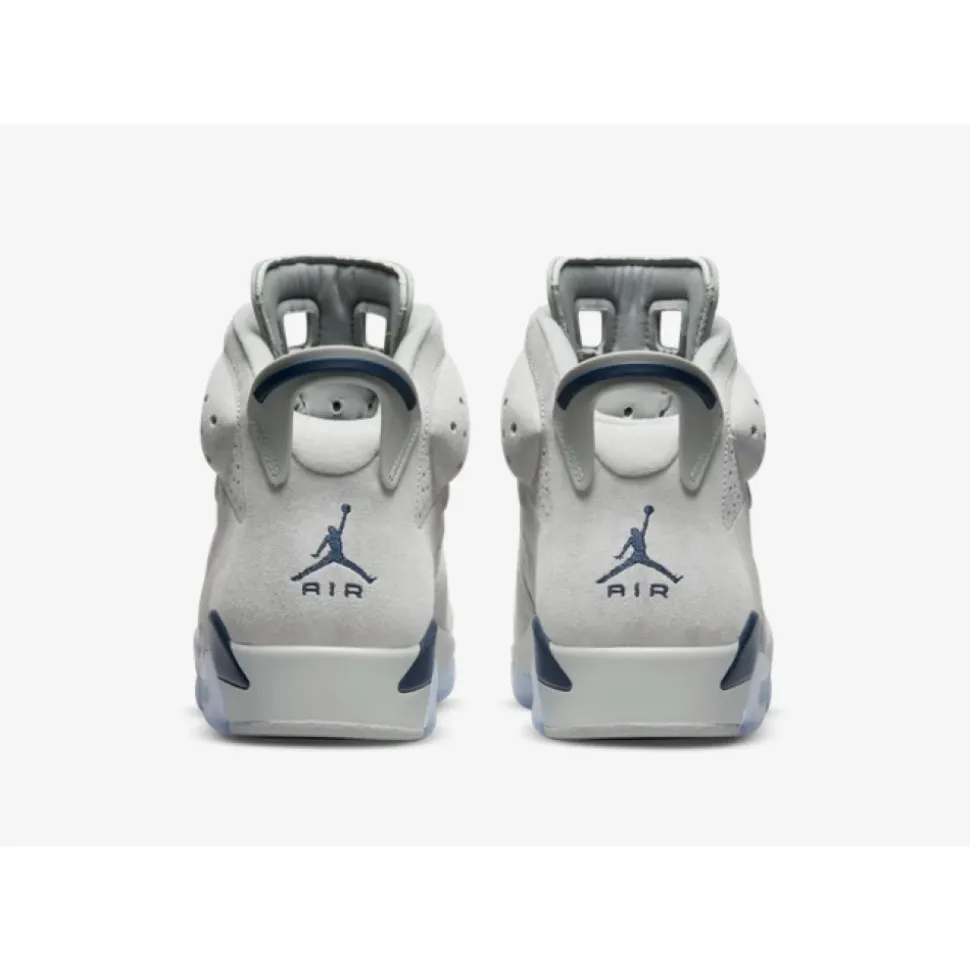 Retro Air 6 Grijs Blauw Sneaker