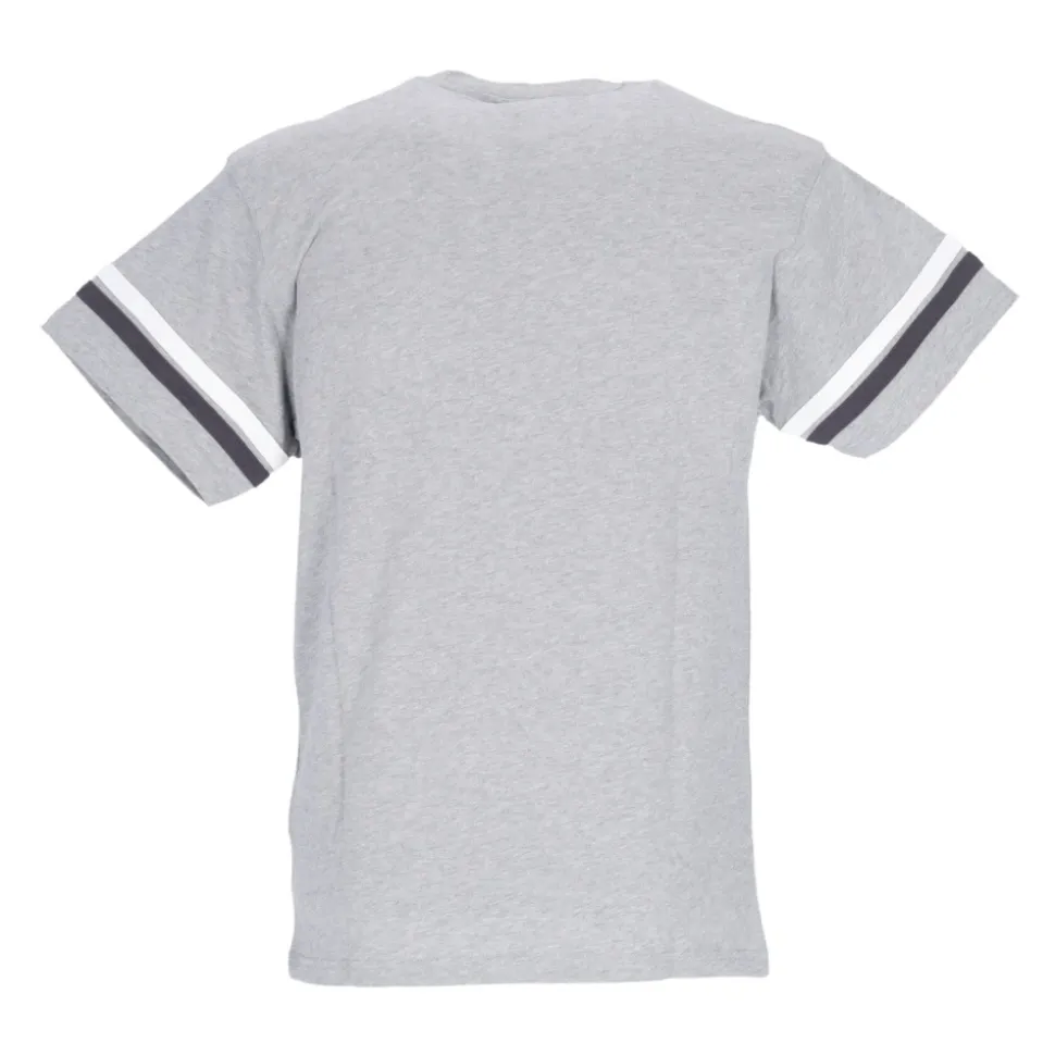 Retro Tee Donkergrijs Melange T-Shirt