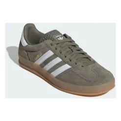 Retro Gazelle Indoor Sneakers in Olive