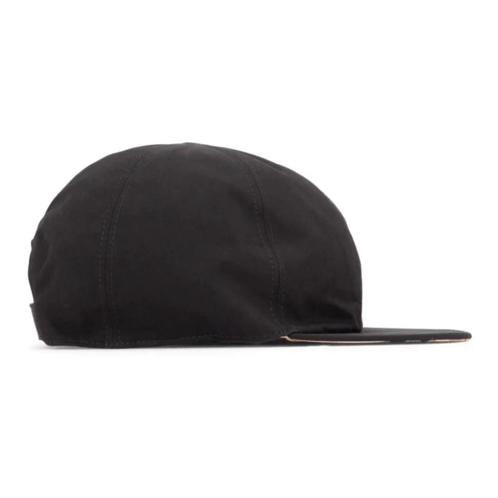 Reversible Check Cotton Cap
