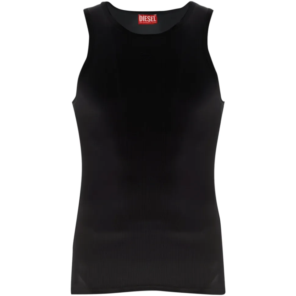 Ribgebreide Tanktop