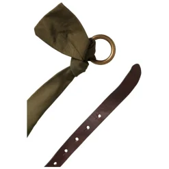 Round Buckle Waist Belt
