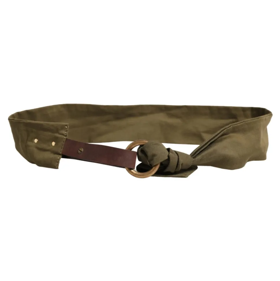 Round Buckle Waist Belt