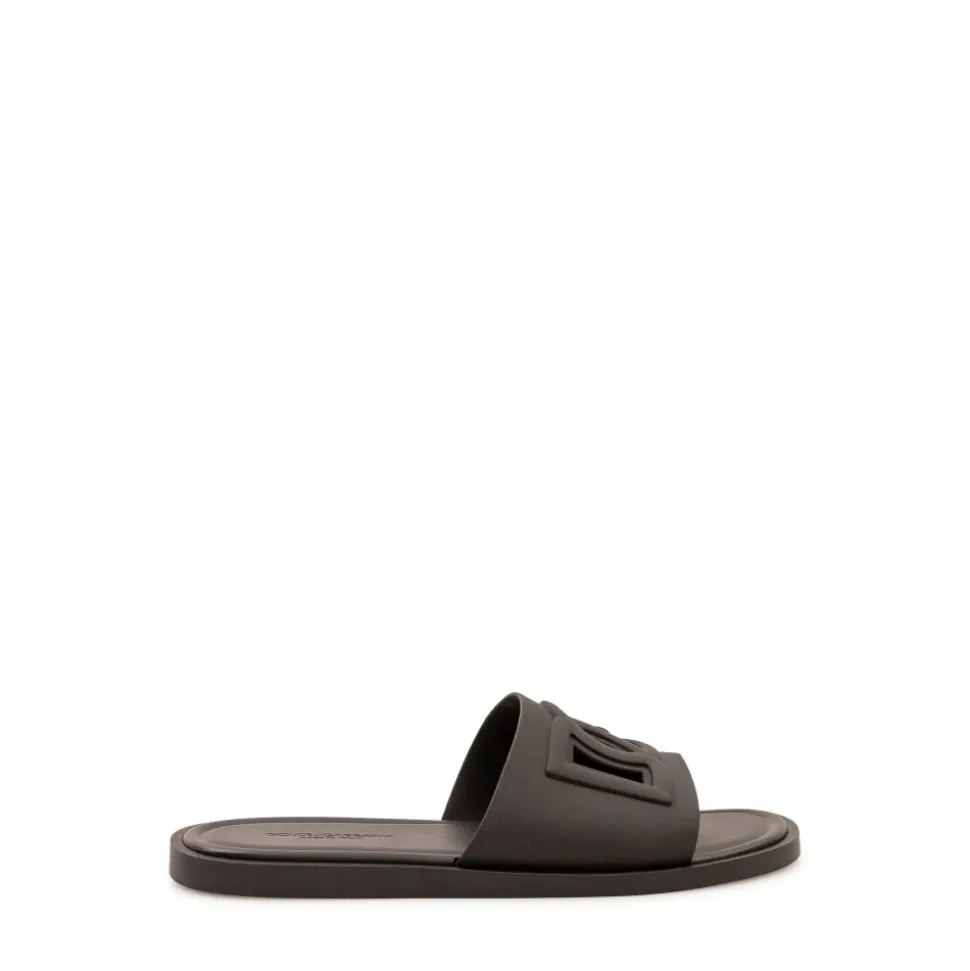 Rubber Beachwear Sliders