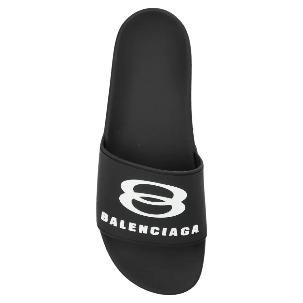 Rubberen slides met logo