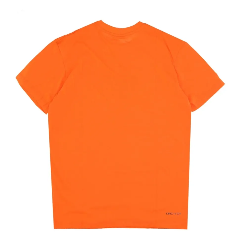 Safety Orange T-shirt met voorprint