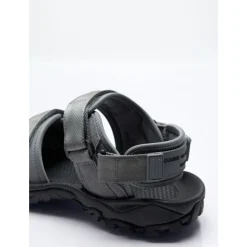 Sandalen met bandjes en logo-appliqué