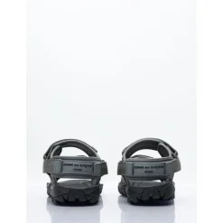 Sandalen met bandjes en logo-appliqué