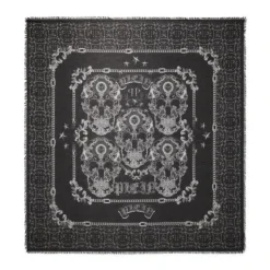 Scialle Nero Silky Sjaal