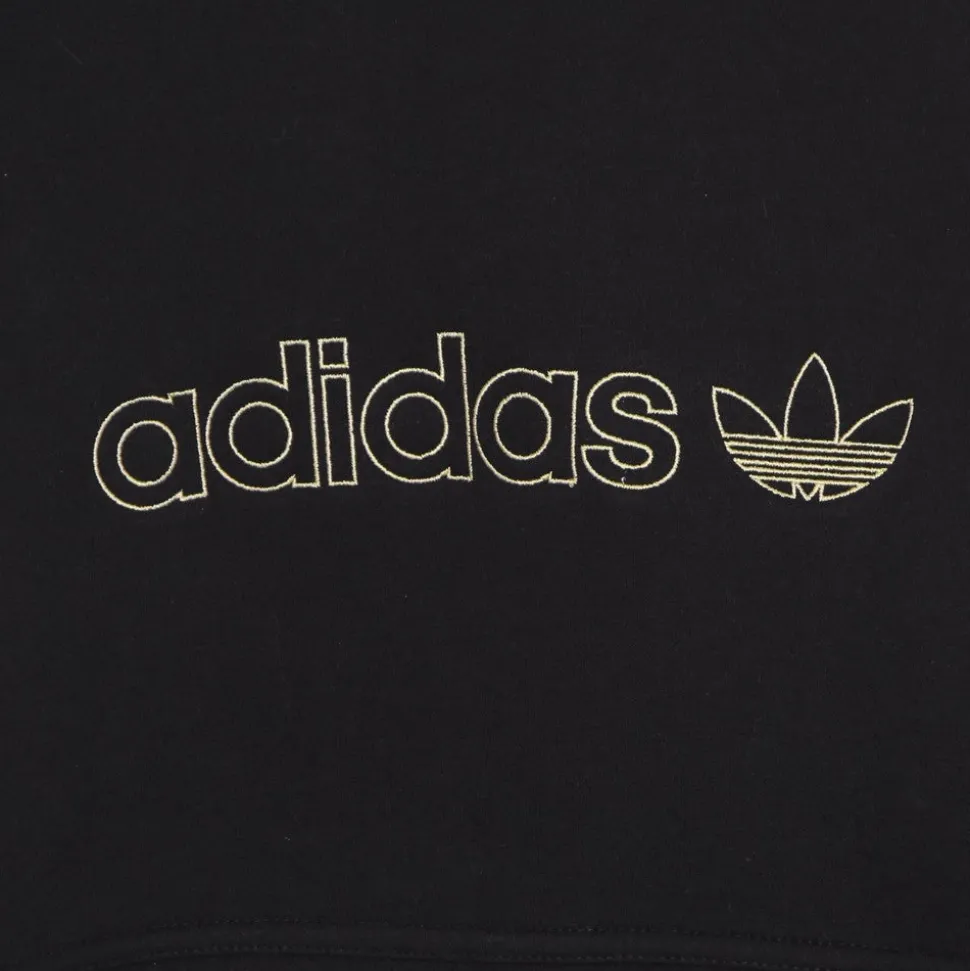 Shadow Stripe Hoodie Zwart
