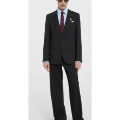 Single-breasted GG Wool Blazer