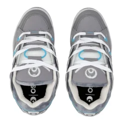 Skate Schoenen Grijs/Blauw/Wit