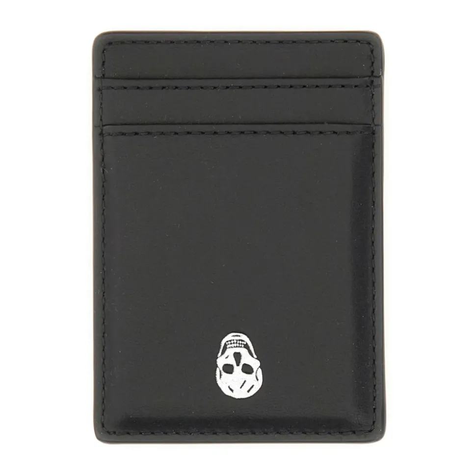 Skull Magnetic Card Holder