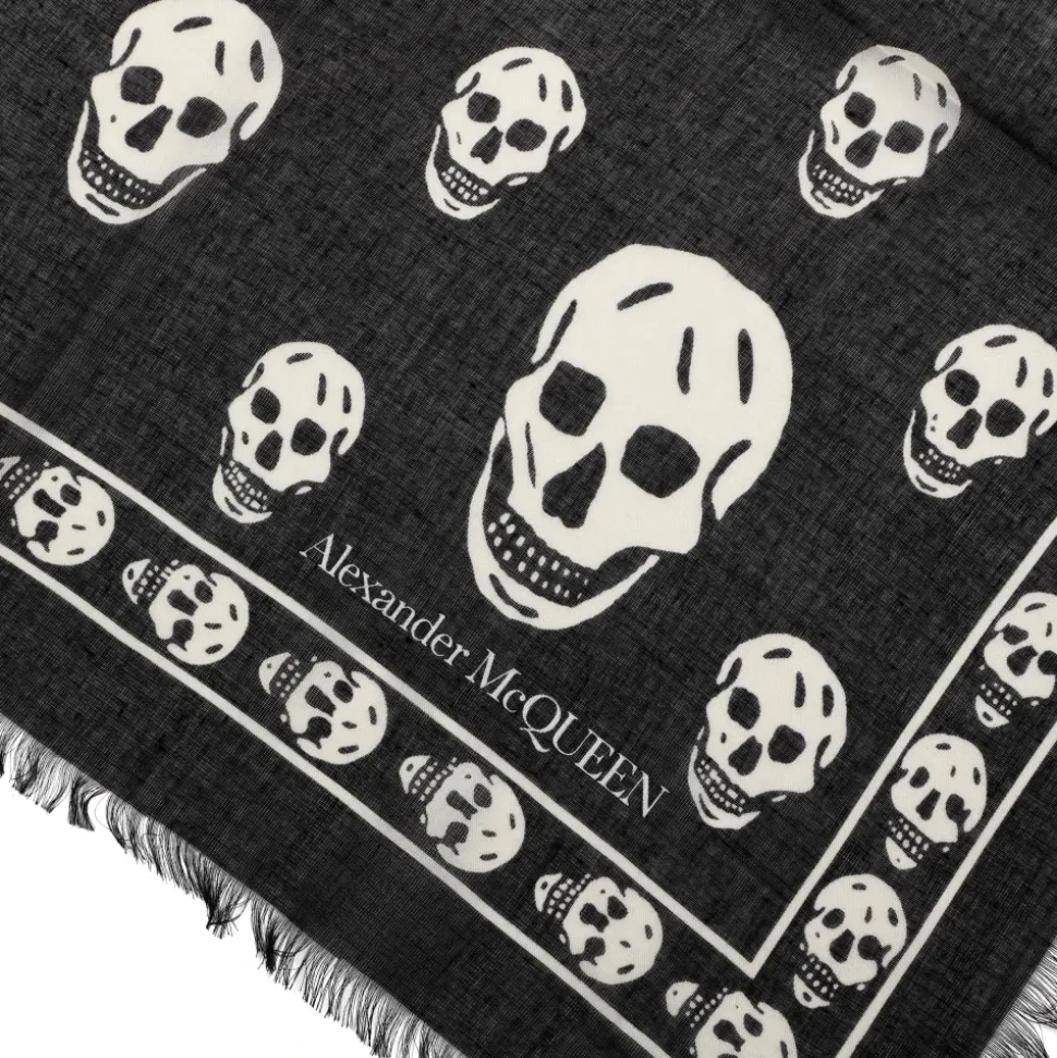 Skull Print Sjaal