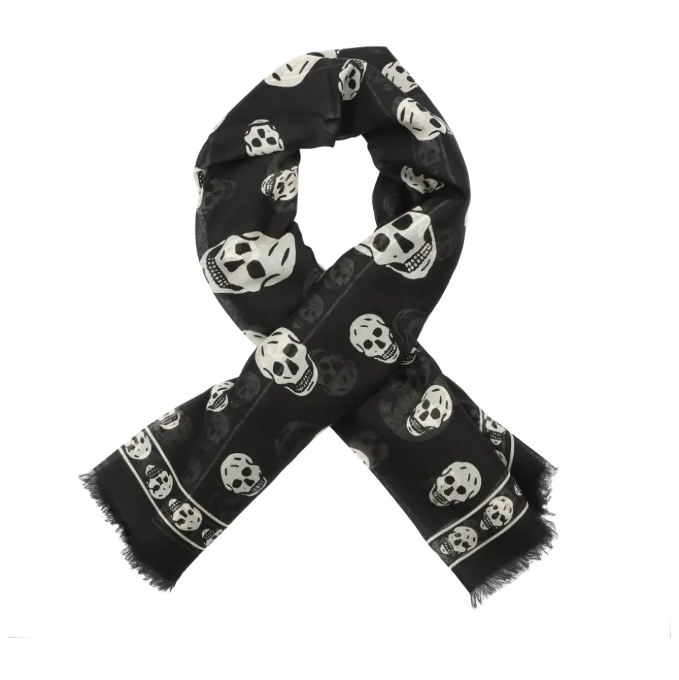 Skull Print Sjaal