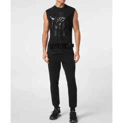 Sleeveless T-shirt Round Neck SS Tiger