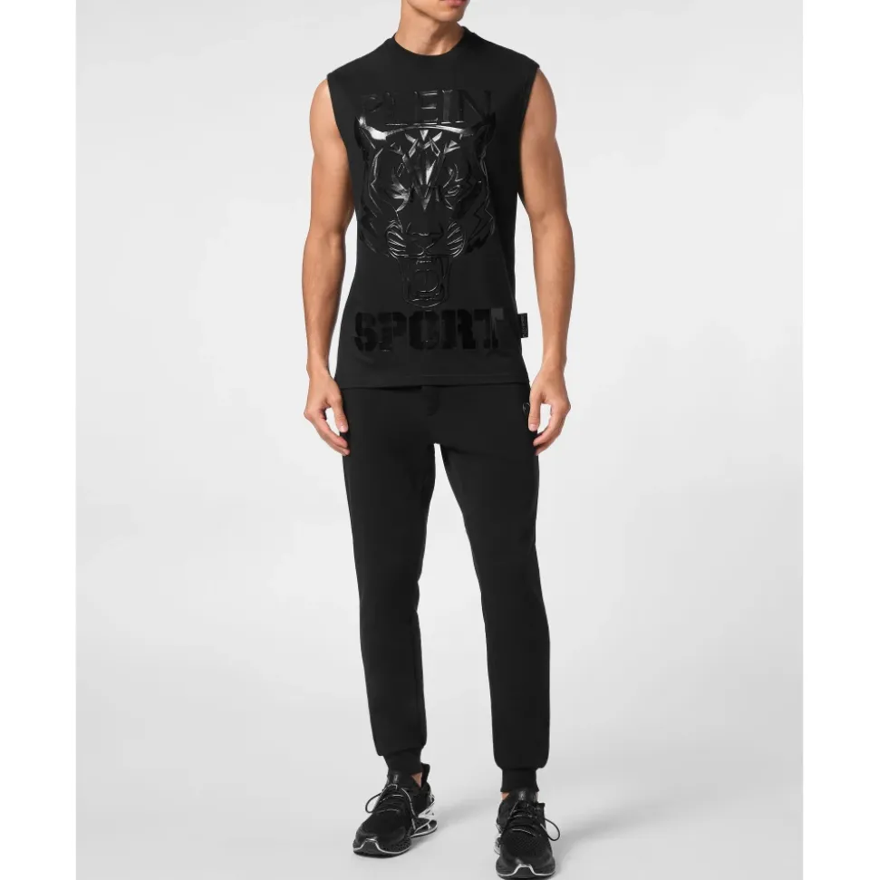 Sleeveless T-shirt Round Neck SS Tiger