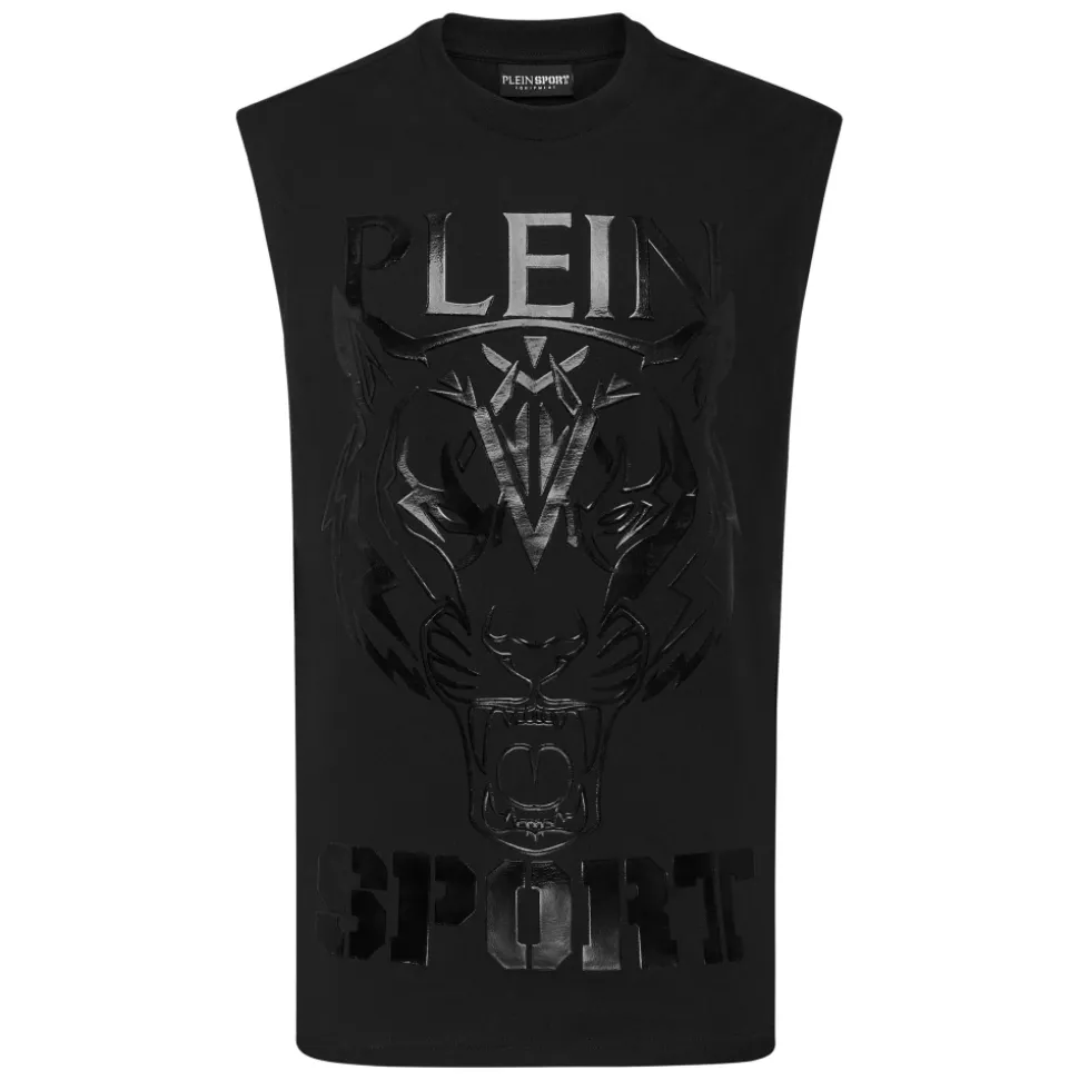 Sleeveless T-shirt Round Neck SS Tiger