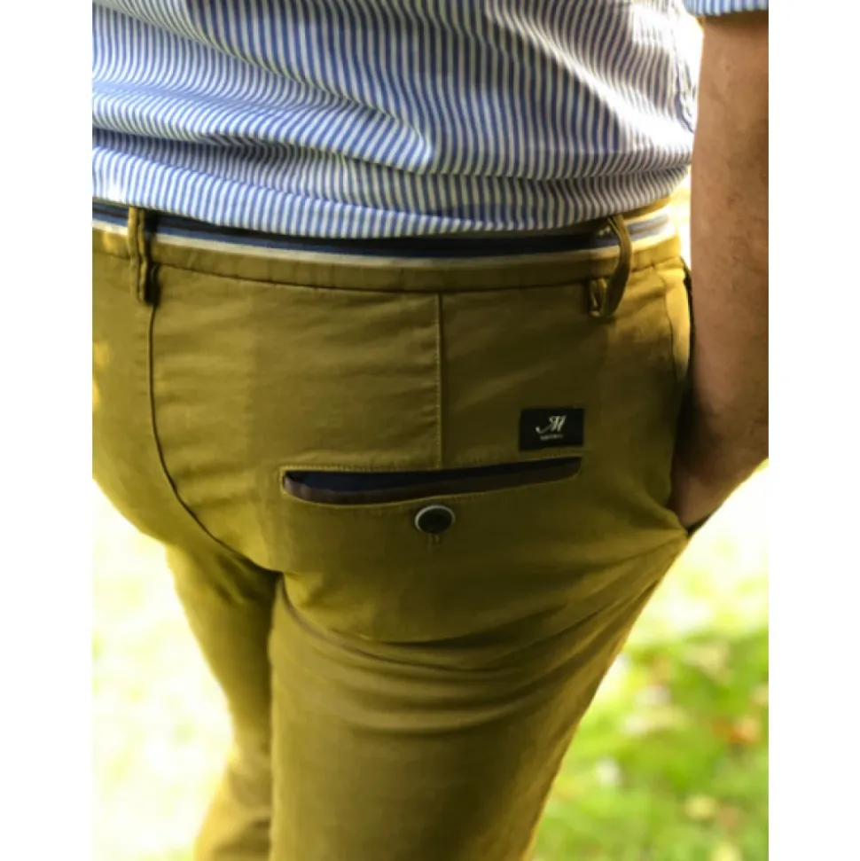 Slim Fit Katoen Stretch Broek