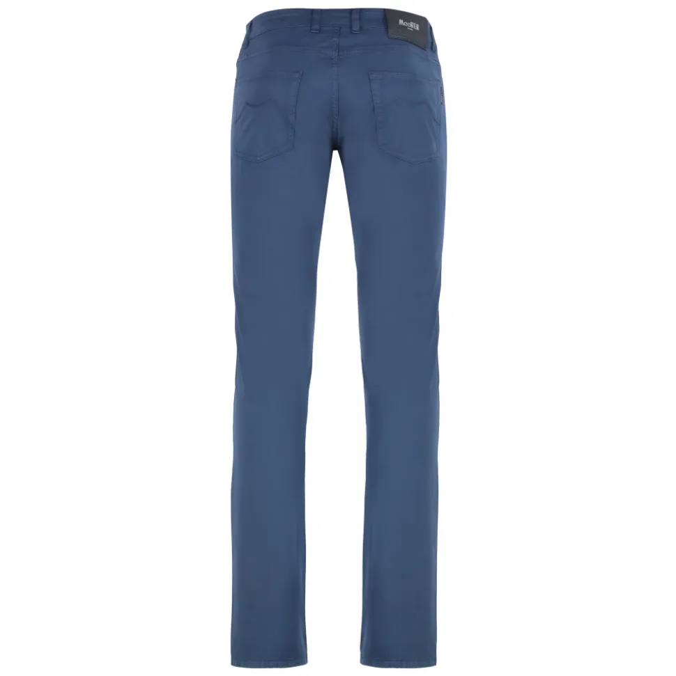 Slim Fit Katoen Zijde Broek