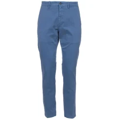 Slim Fit Katoenen Gabardine Broek