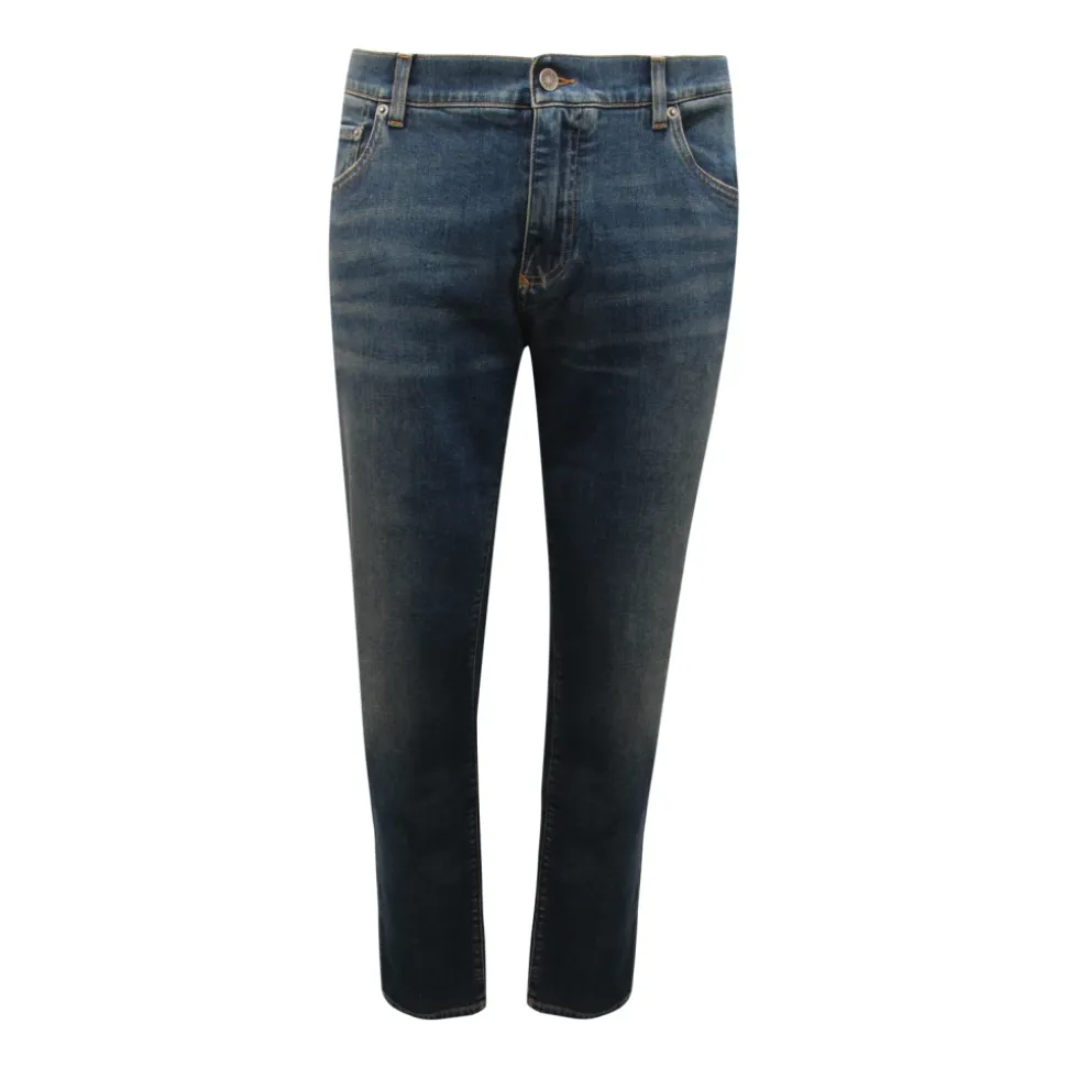 Slim Fit Broek Italiaanse Stijl