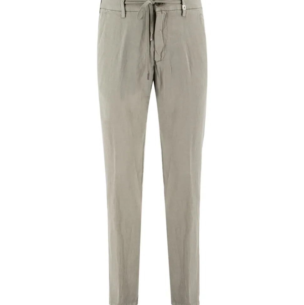 Slim Fit Trekkoordbroek