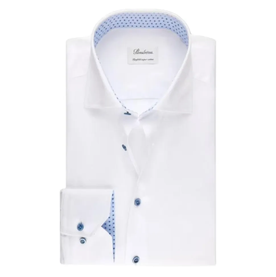 Slimline C75 RM Cuff Contrast Shirt