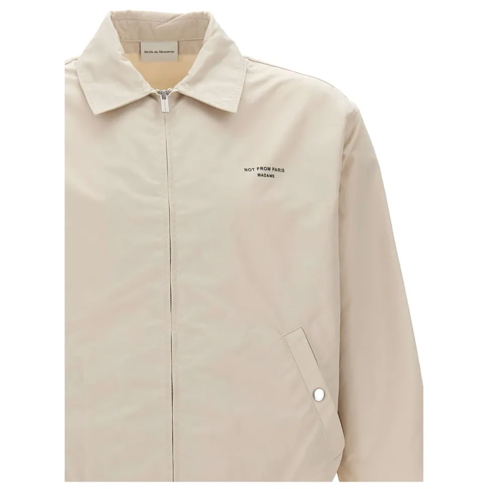 Slogan Nylon Jacket