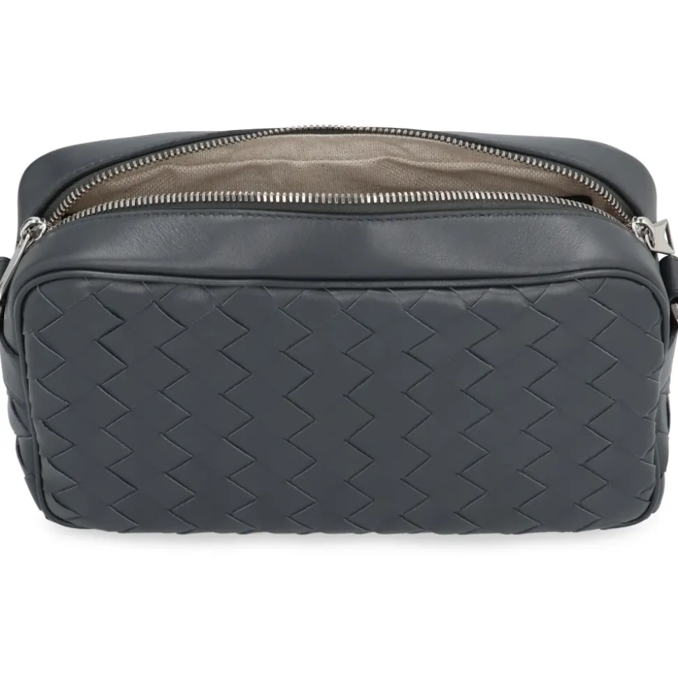 Small Intrecciato Camera Bag
