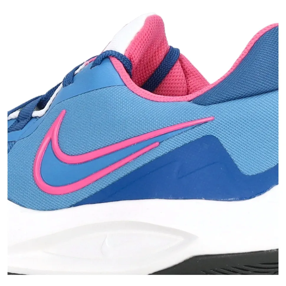 Sneaker met Vetersluiting en Versterkte Oogjes