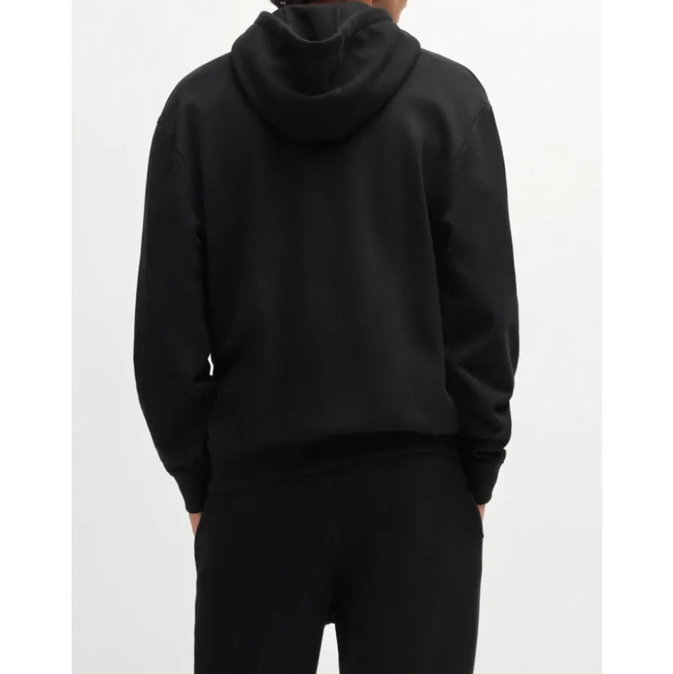 Sportief Zwart Sweatshirt met Capuchon